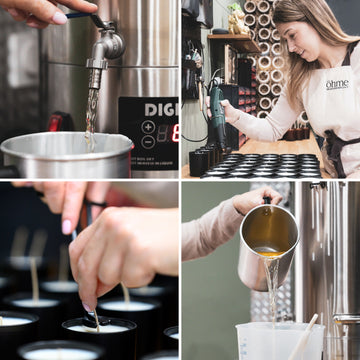 Atelier fabrication de bougies à Bordeaux