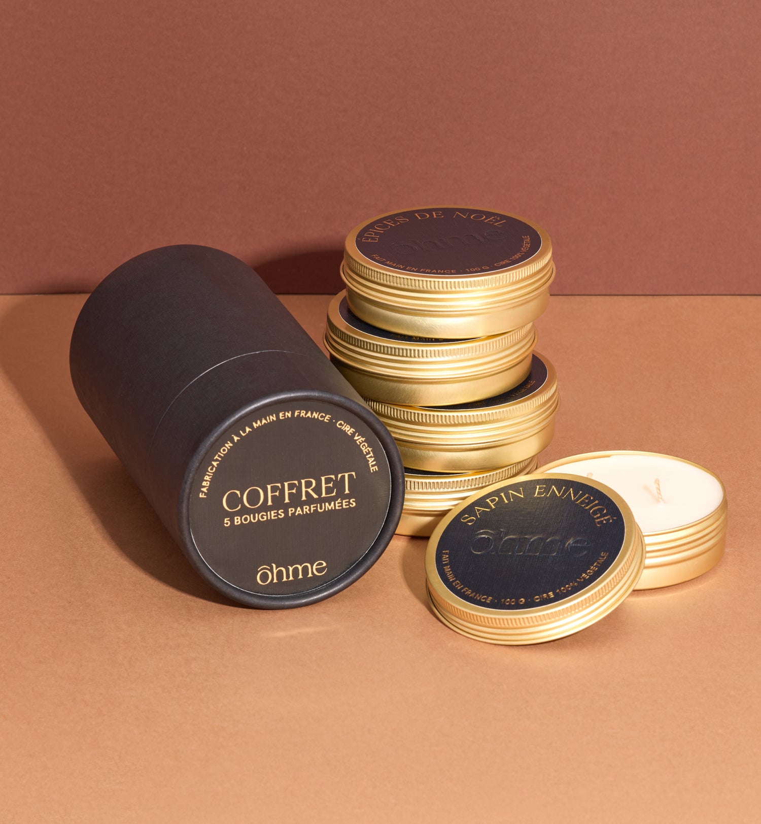 Coffrets cadeaux bougies