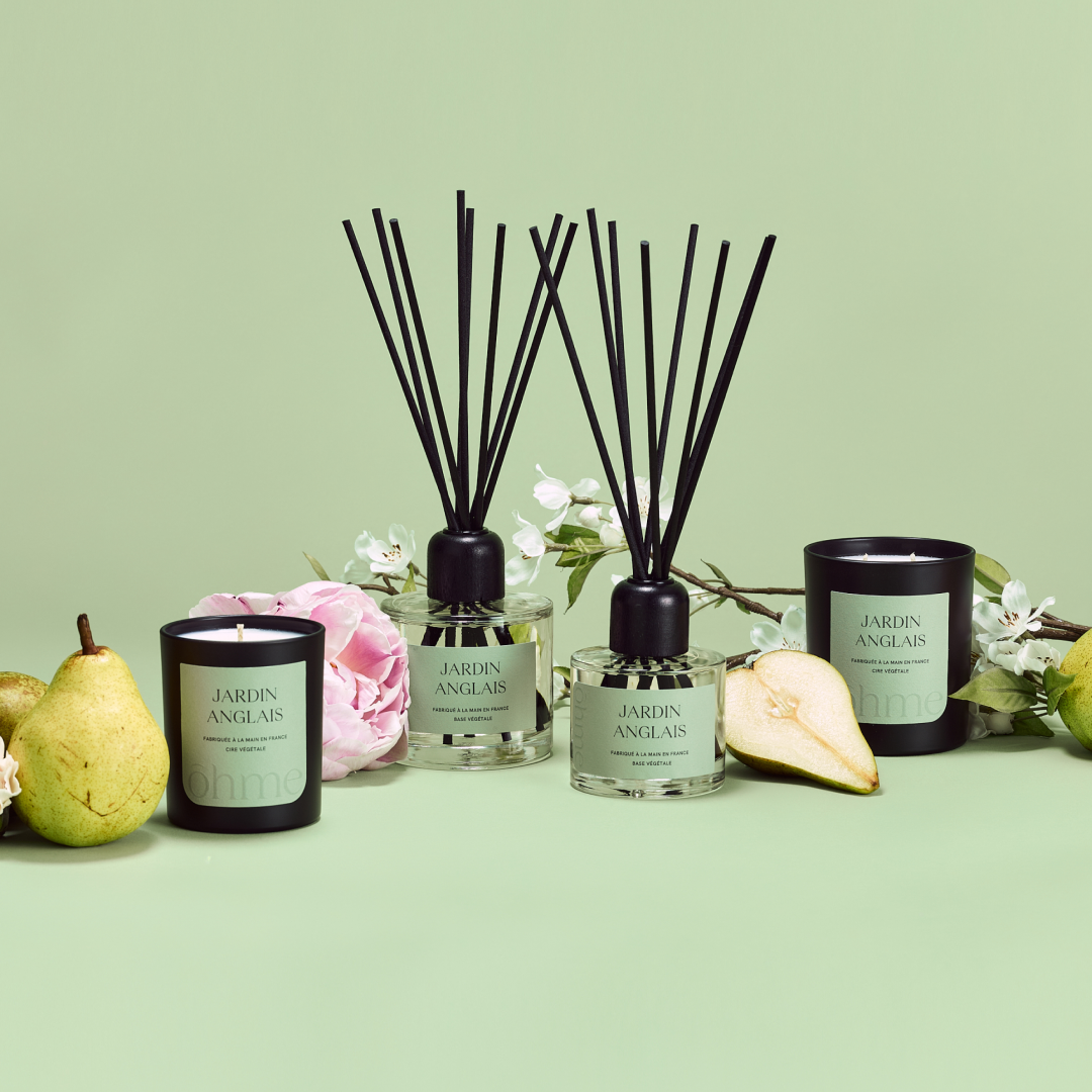 Bougie parfumée - Jardin Anglais - vue 7 - ōhme