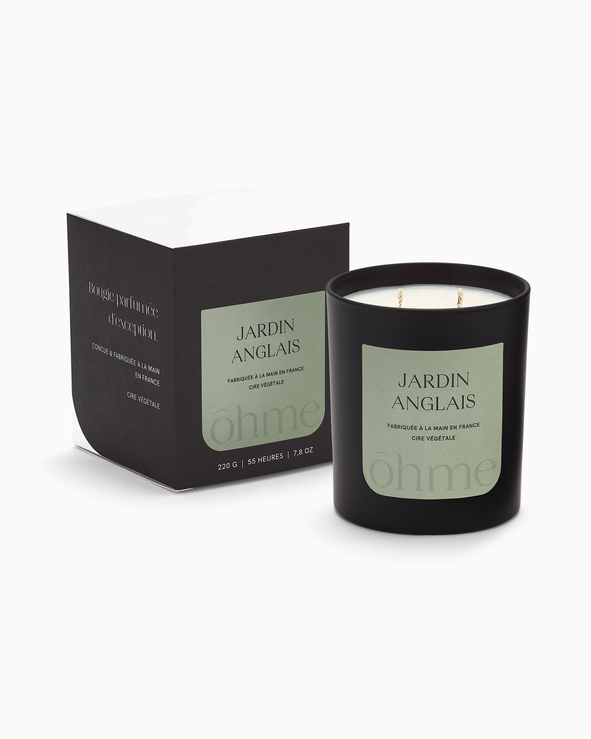Bougie parfumée - Jardin Anglais - 220g - ōhme