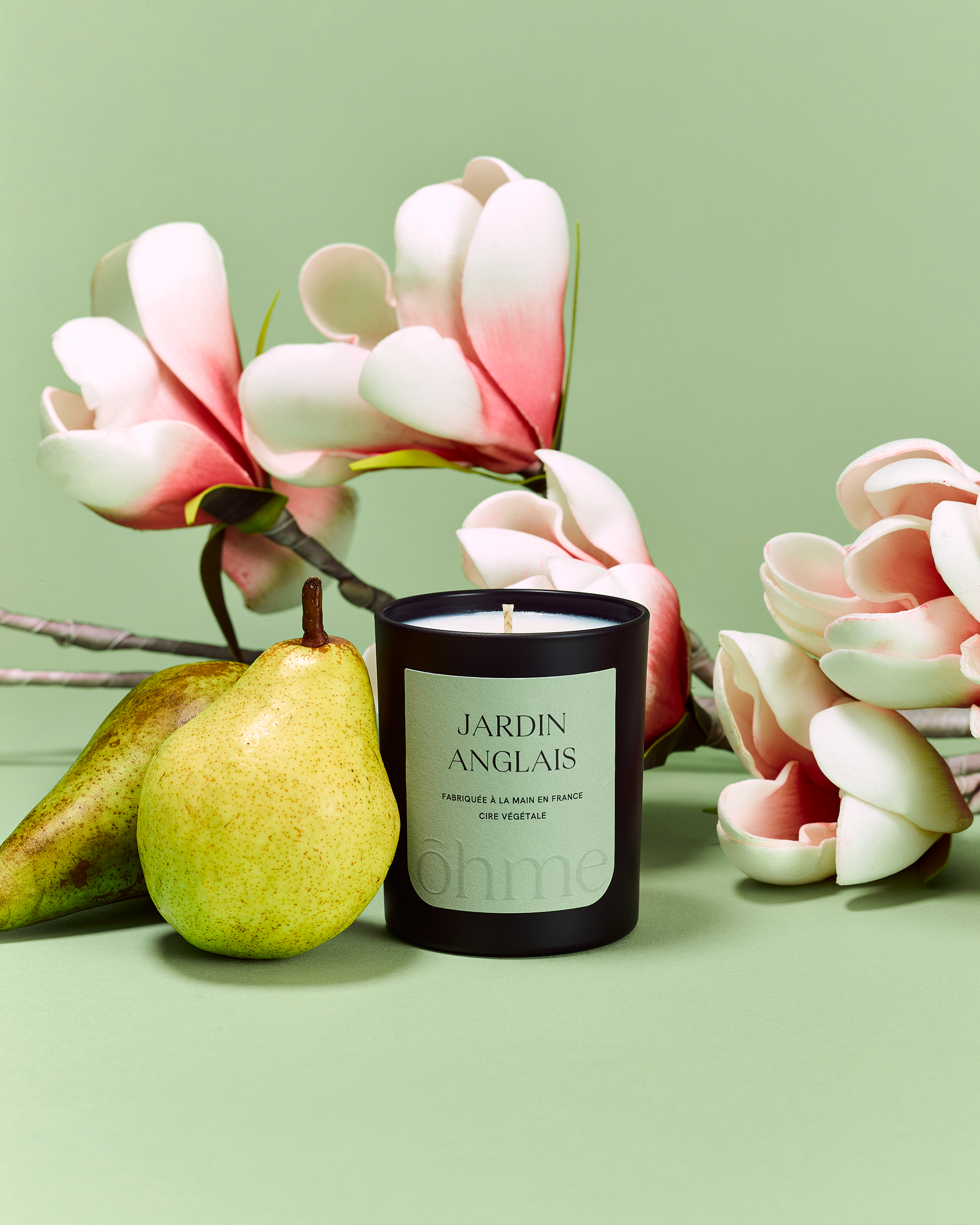 Bougie parfumée - Jardin Anglais - vue 2 - ōhme