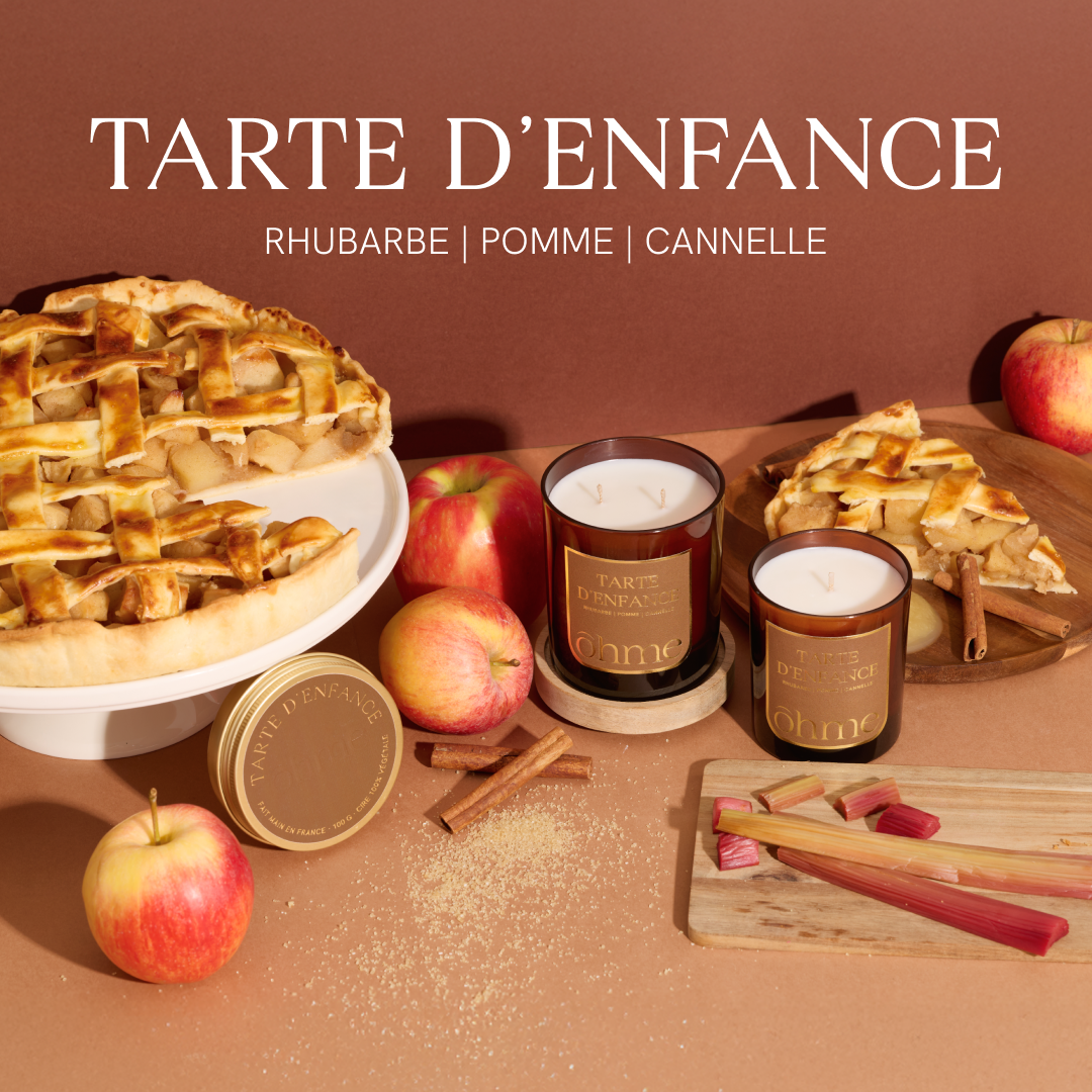Bougies parfumées et parfums d'intérieur Tarte d'Enfance